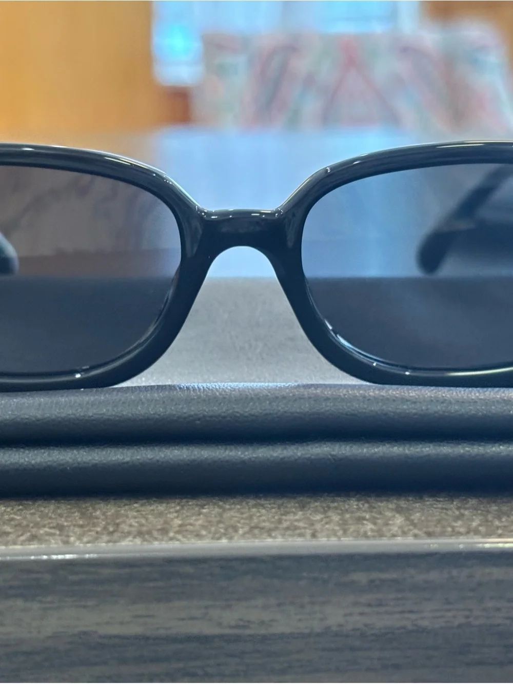 Quay Australia Black Oval Sunglasses Unisex